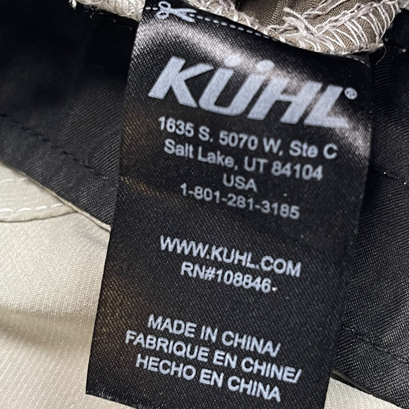 Kuhl Mens SIZE 42 Amphibia Quick Dry Shorts Style # 5129 Tan Khaki Classic Gorp - Picture 3 of 11